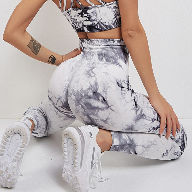 Tie Dye Push Up Leggings