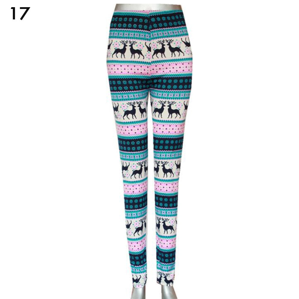 Christmas Print Leggings