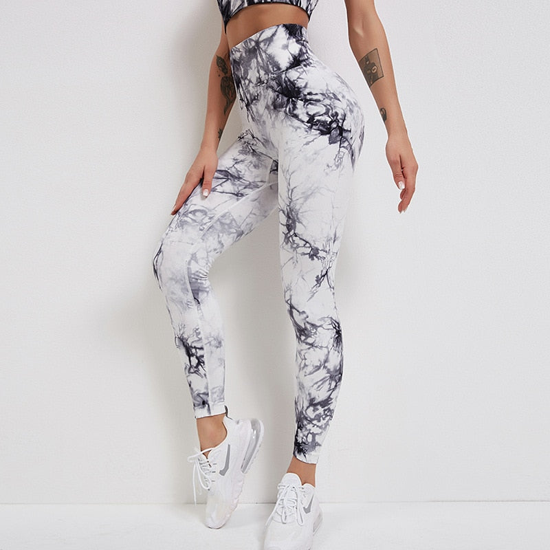 Tie Dye Push Up Leggings
