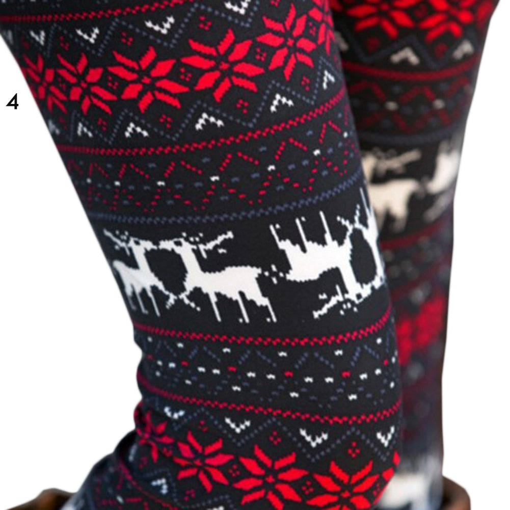 Christmas Print Leggings