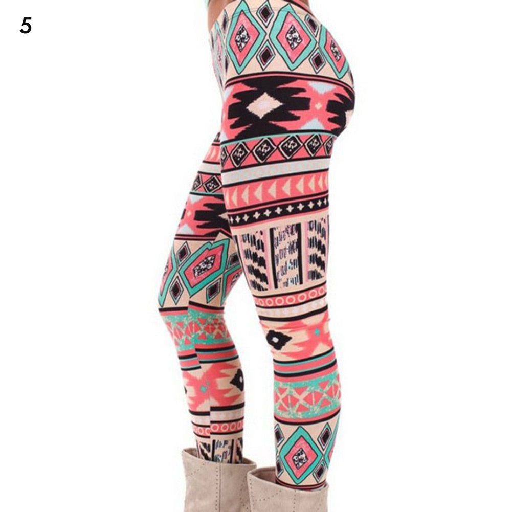Christmas Print Leggings