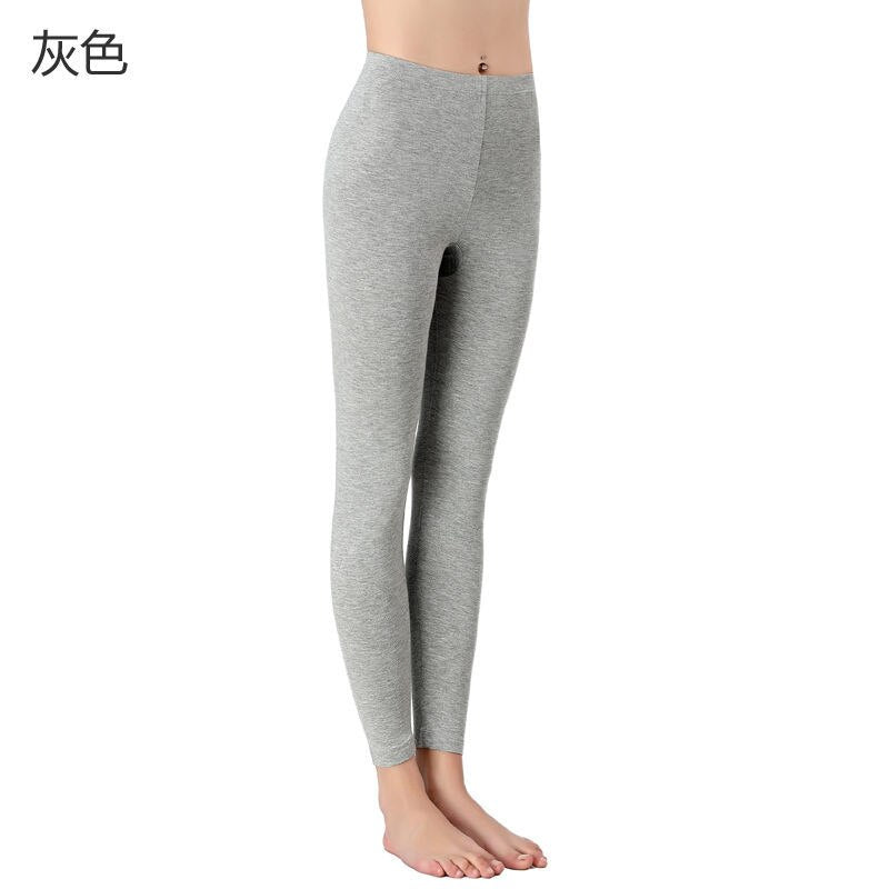 Modal cotton Thermal Underwear women's Legging Tight Winter Warm Long Underpant Thermo Thermal Pants pajamas Jeggings термобелье