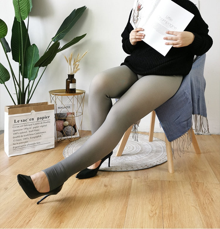 Plus Size Fleece Leggings