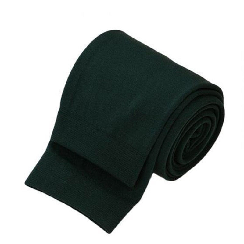 1pc New Women Legging Solid Color Single-Layer Brushed Leggings Nine-Point All-In-One Footless Bottoming Pants for Autumn Winter