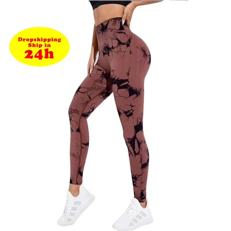 Tie Dye Scrunch Butt Leggings