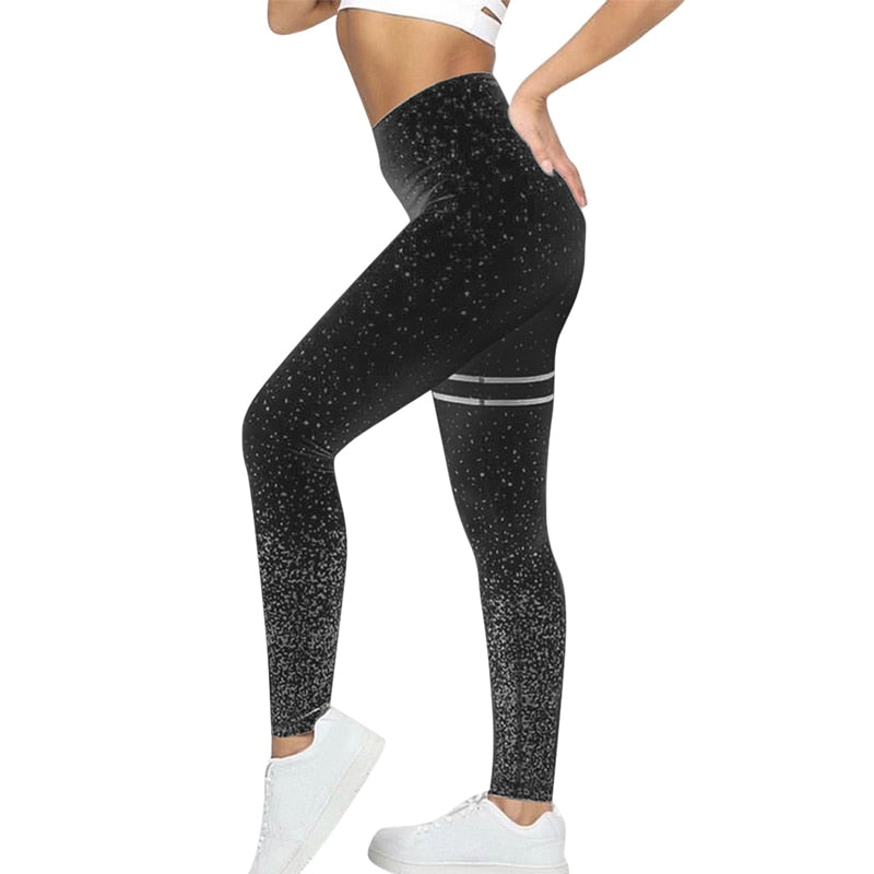 Women Sport Fitness Legging Gym High Waist Femme Energy Fat Control Running Push Up Leggings New Workout Sports Stretchy Pants