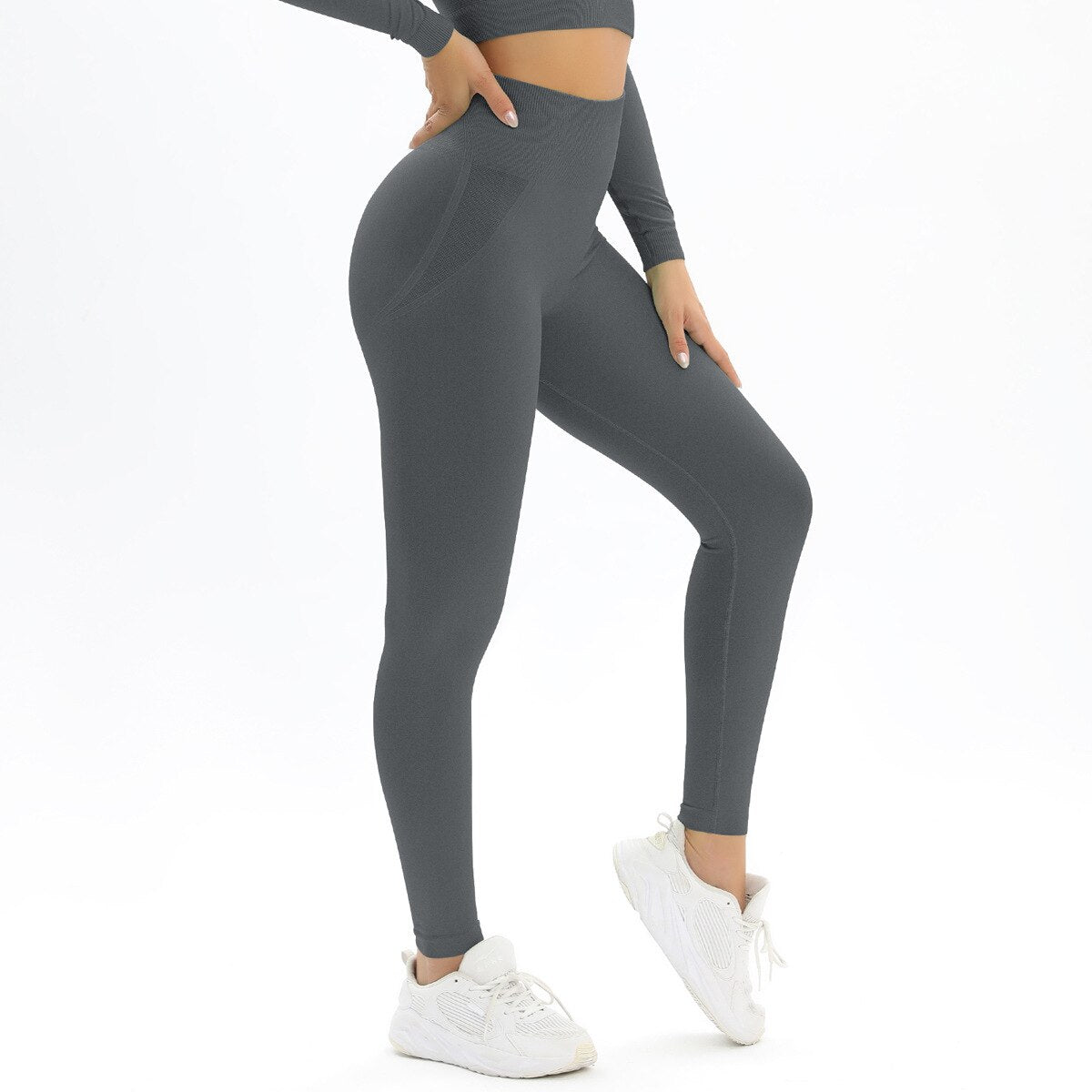 Women Gym Leggings Yoga Seamless Pants Sports Clothes Stretchy High Waist Athletic Exercise Fitness Leggings Activewear Pants
