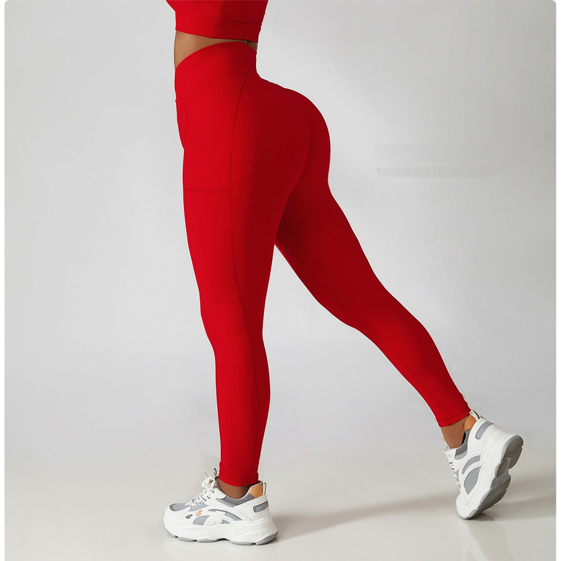 Ribbed Hip Lift Leggings