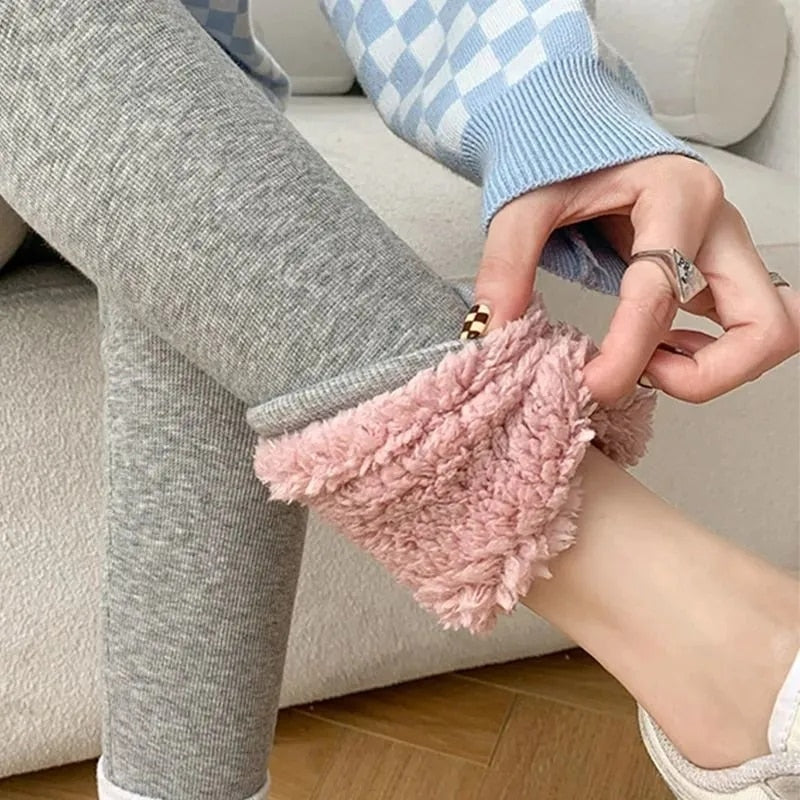 Velvet Fleece Thermal Leggings