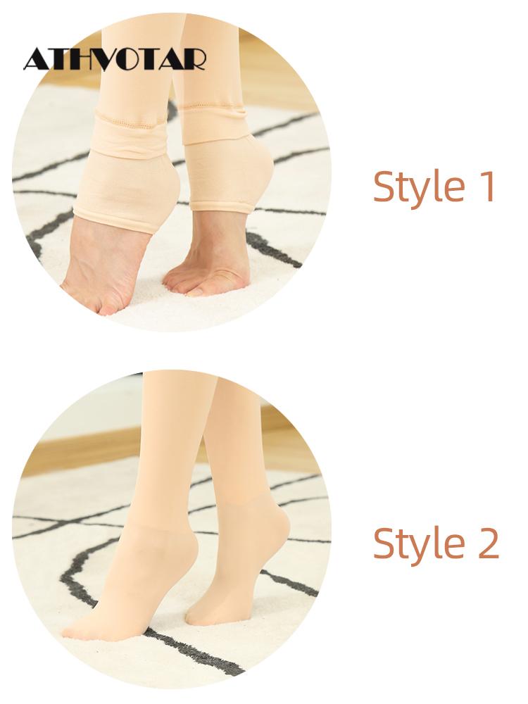 ATHVOTAR Winter Leggings Women Velvet Fleece Lined Slim High Waist Skinny Women Leggins Thermal Pants Warm Legging 2022