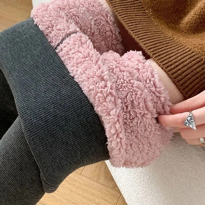 Velvet Fleece Thermal Leggings