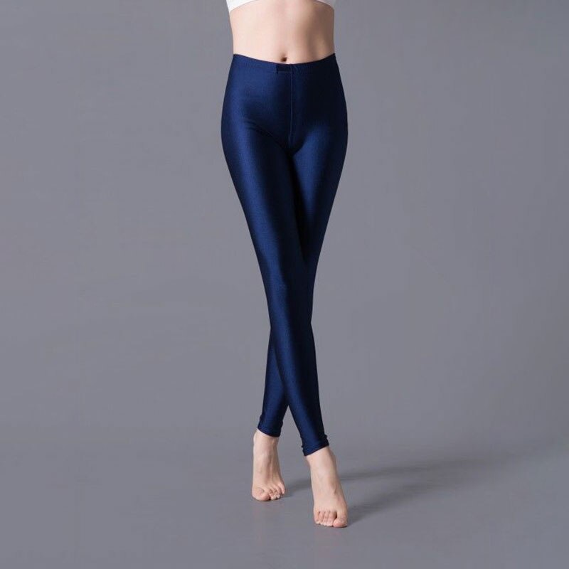 colorful leggings Women Elastic Waist Casual Leggings Large Shinny Legging High Stretch Leggings Gym Pants Workout 2023 Leggings