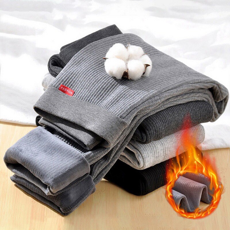 2022 Winter Thicken Lambwool Leggings Women Warm Fleece Lined Thermal Ankle-Length Pants Sexy Hight Waist Skinny Fitness Pants