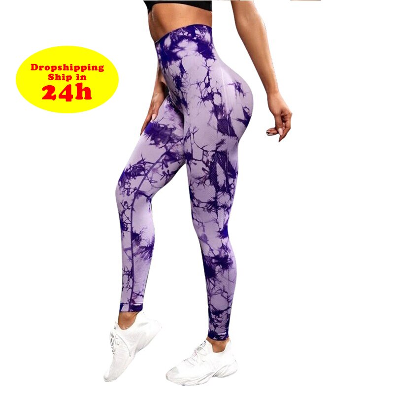 Tie Dye Scrunch Butt Leggings
