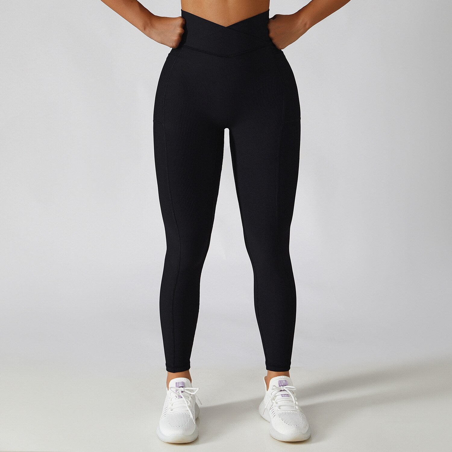Ribbed Hip Lift Leggings