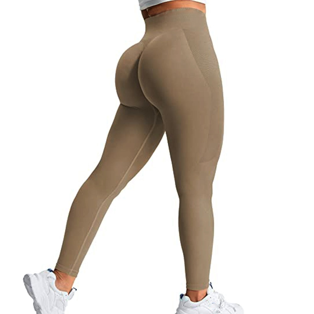 New Ombre Amplify Legging Scrunch Seamless Leggings Workout Gym Tights Super Stretchy Yoga Pants  Push Up Booty Leggings