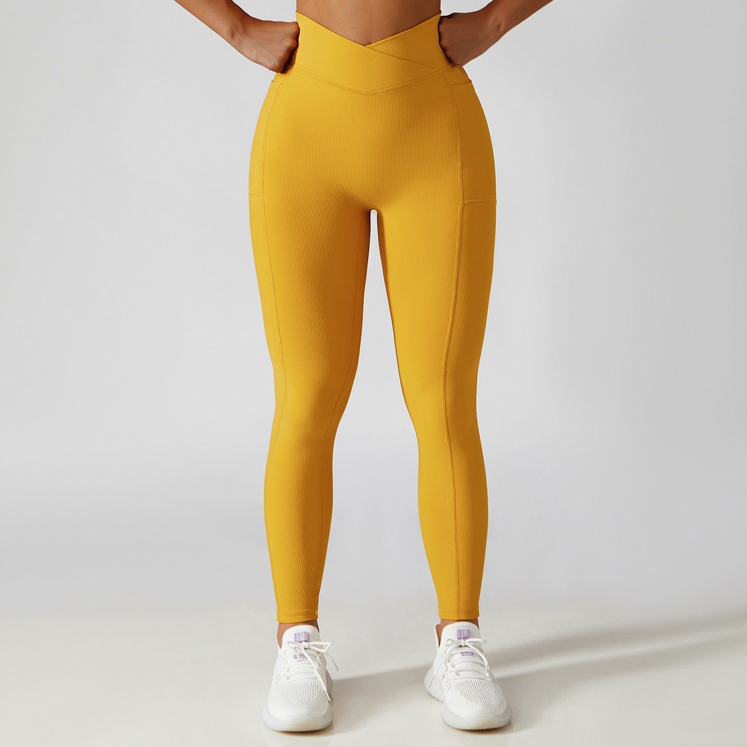 Ribbed Hip Lift Leggings