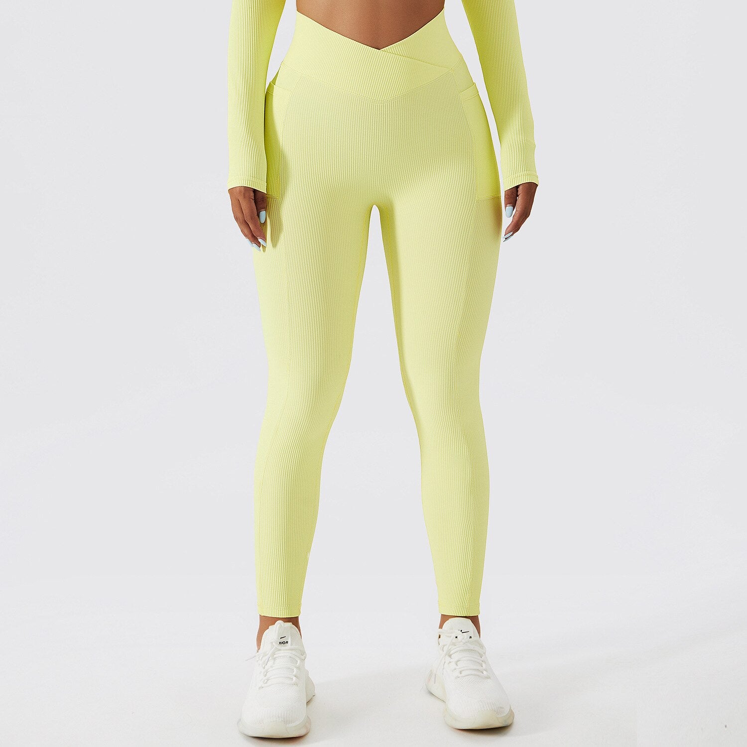 Ribbed Hip Lift Leggings