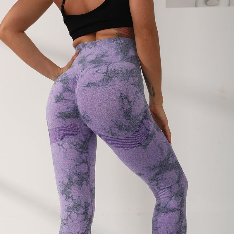 Tie Dye Hip Lifting Leggings