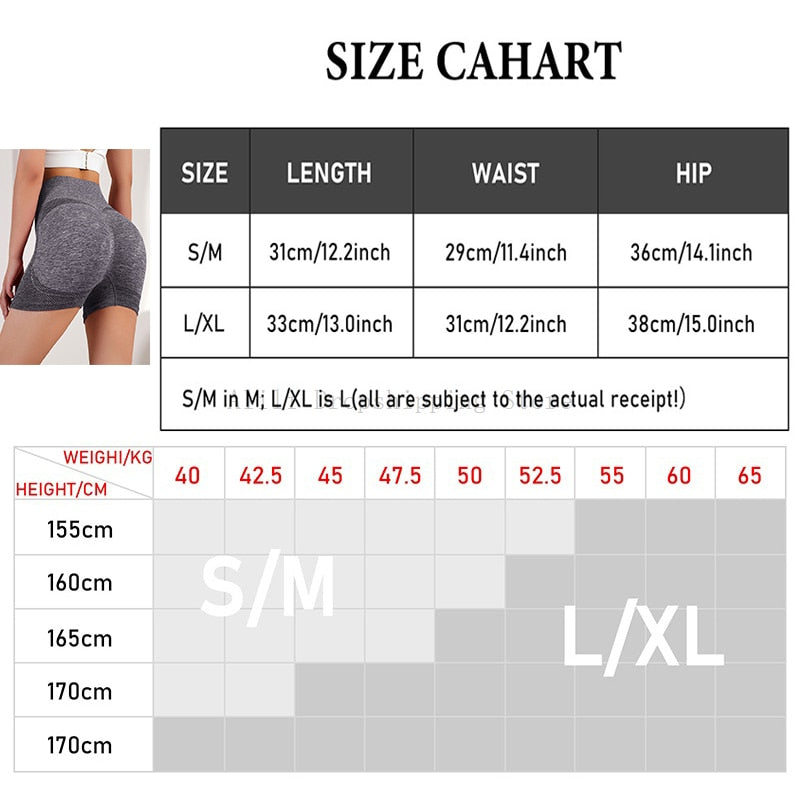 Short Tights Woman Fitness Short Leggings Women Sports Tights Cycling Shorts Sport Legging Seamless Push Up Gym Pants Summer2022