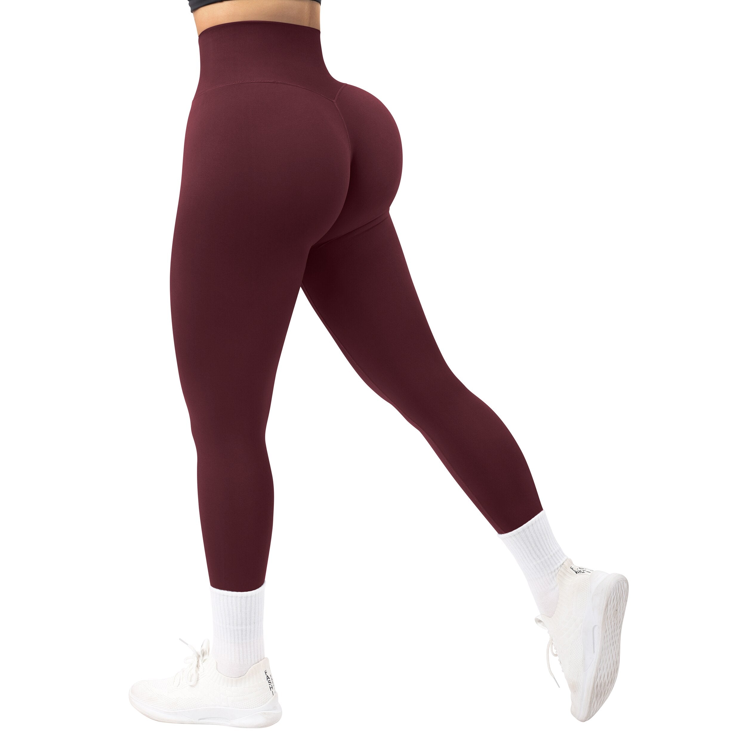 RUUHEE Seamless Leggings For Women High Waist Workout Leggings Women Solid Scrunch Butt Lifting Leggings For Fitness Yoga Pant