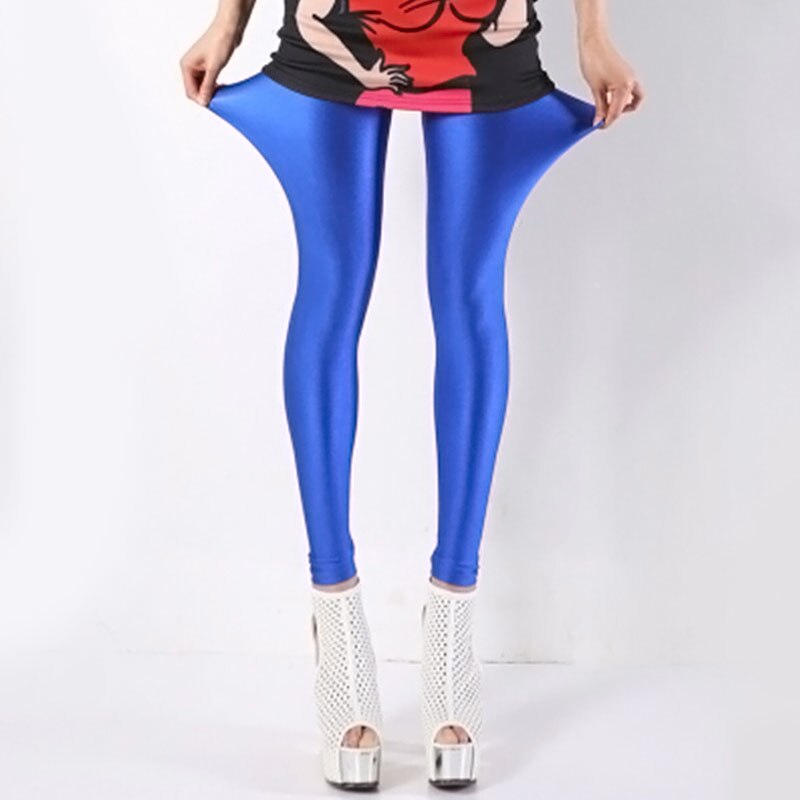 colorful leggings Women Elastic Waist Casual Leggings Large Shinny Legging High Stretch Leggings Gym Pants Workout 2023 Leggings