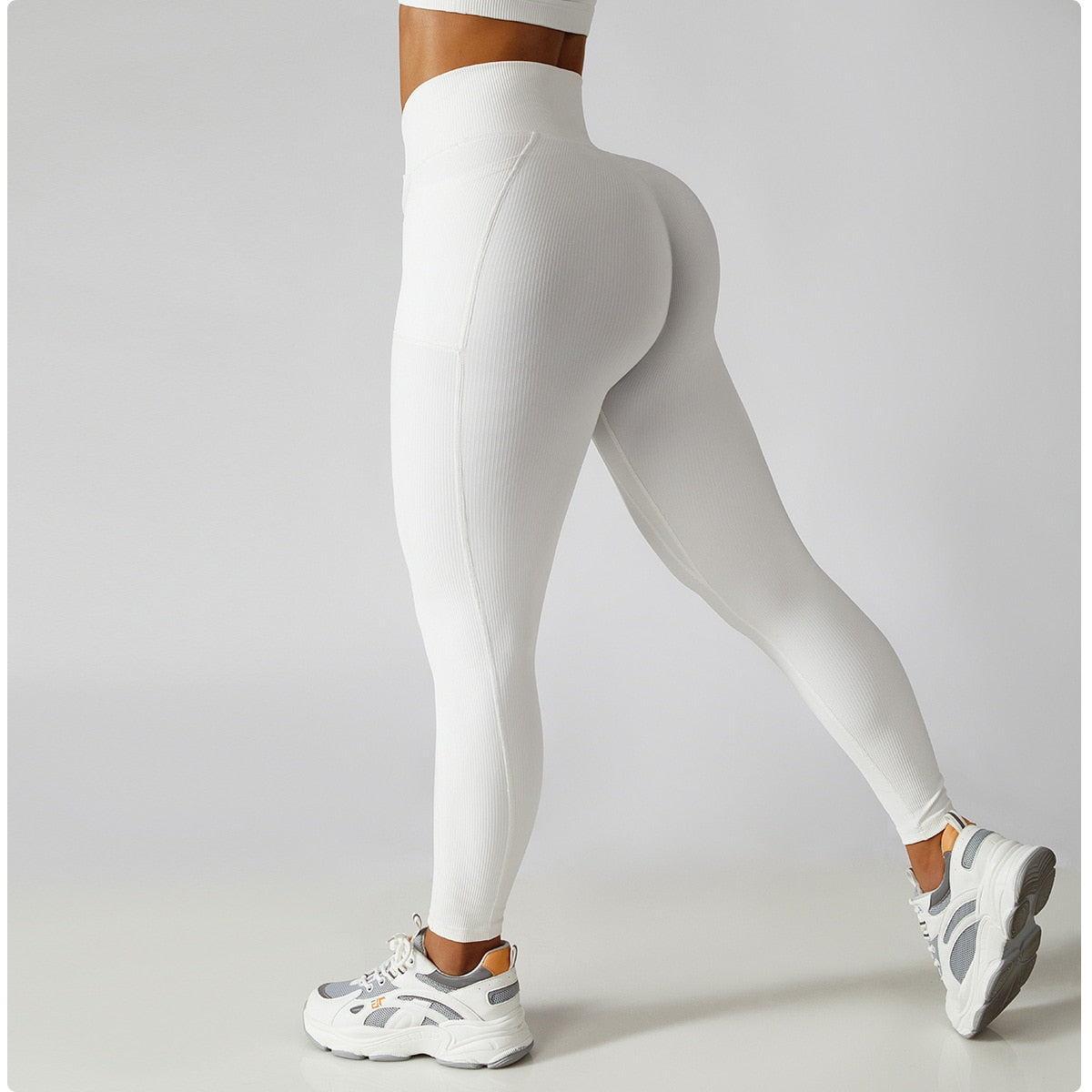 Ribbed Hip Lift Leggings