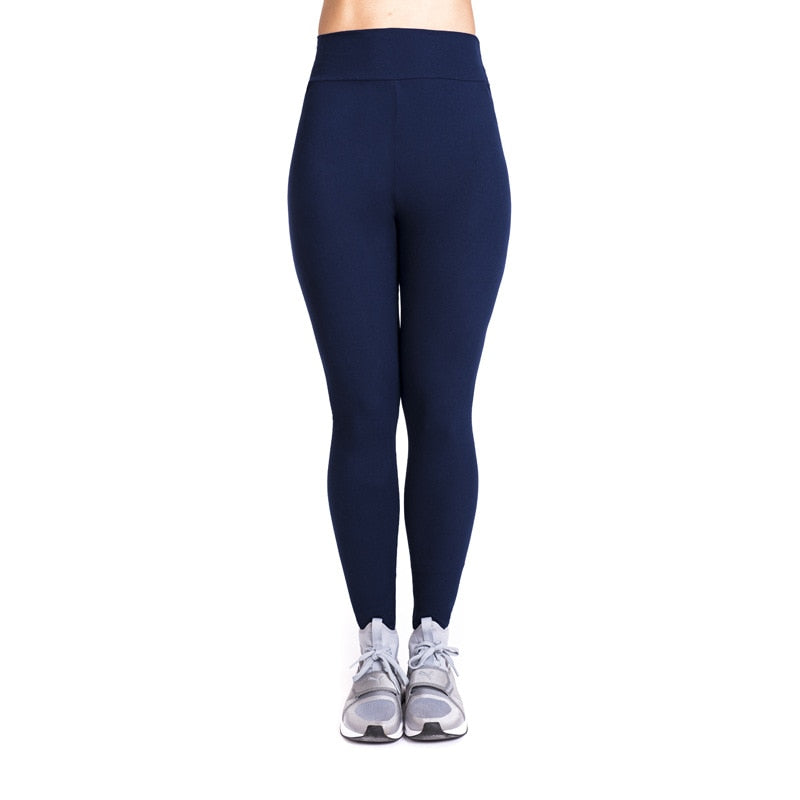 Women Pants High Waist Leggings Tight Elastic Compression Trousers