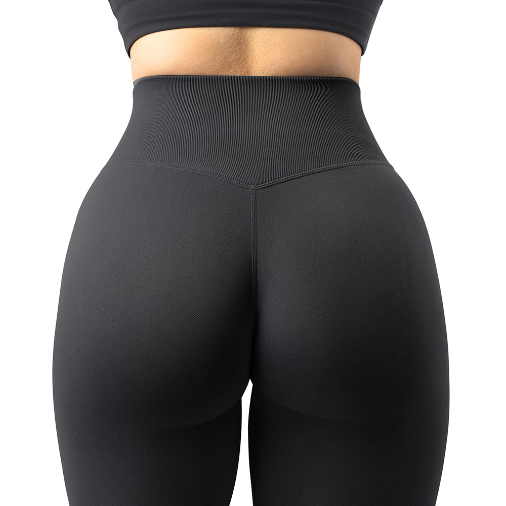 RUUHEE Seamless Leggings For Women High Waist Workout Leggings Women Solid Scrunch Butt Lifting Leggings For Fitness Yoga Pant