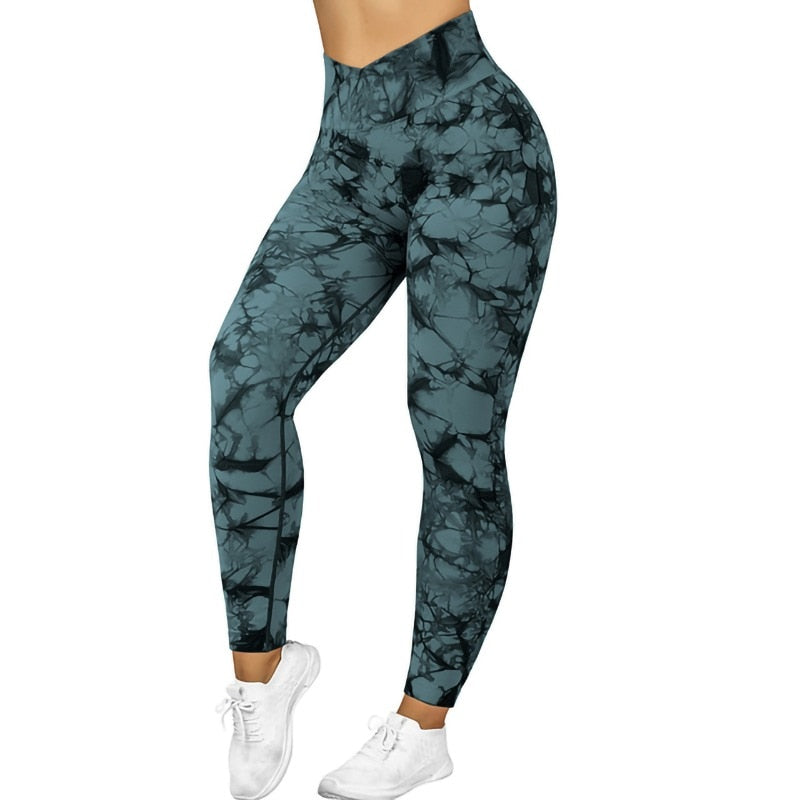 Tie Dye Hip Lifting Leggings