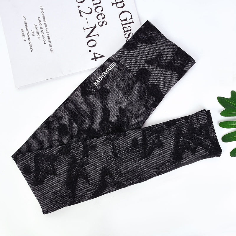 Seamless Camouflage Leggings High Waisted Women Sports Leggings Camo Fitness Yoga Pants Girl Sport Leggings
