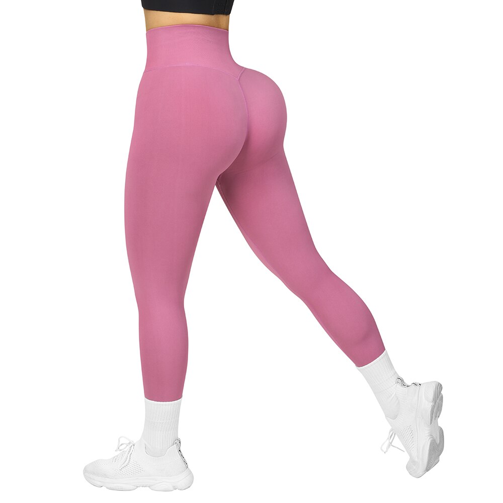 RUUHEE Seamless Leggings For Women High Waist Workout Leggings Women Solid Scrunch Butt Lifting Leggings For Fitness Yoga Pant