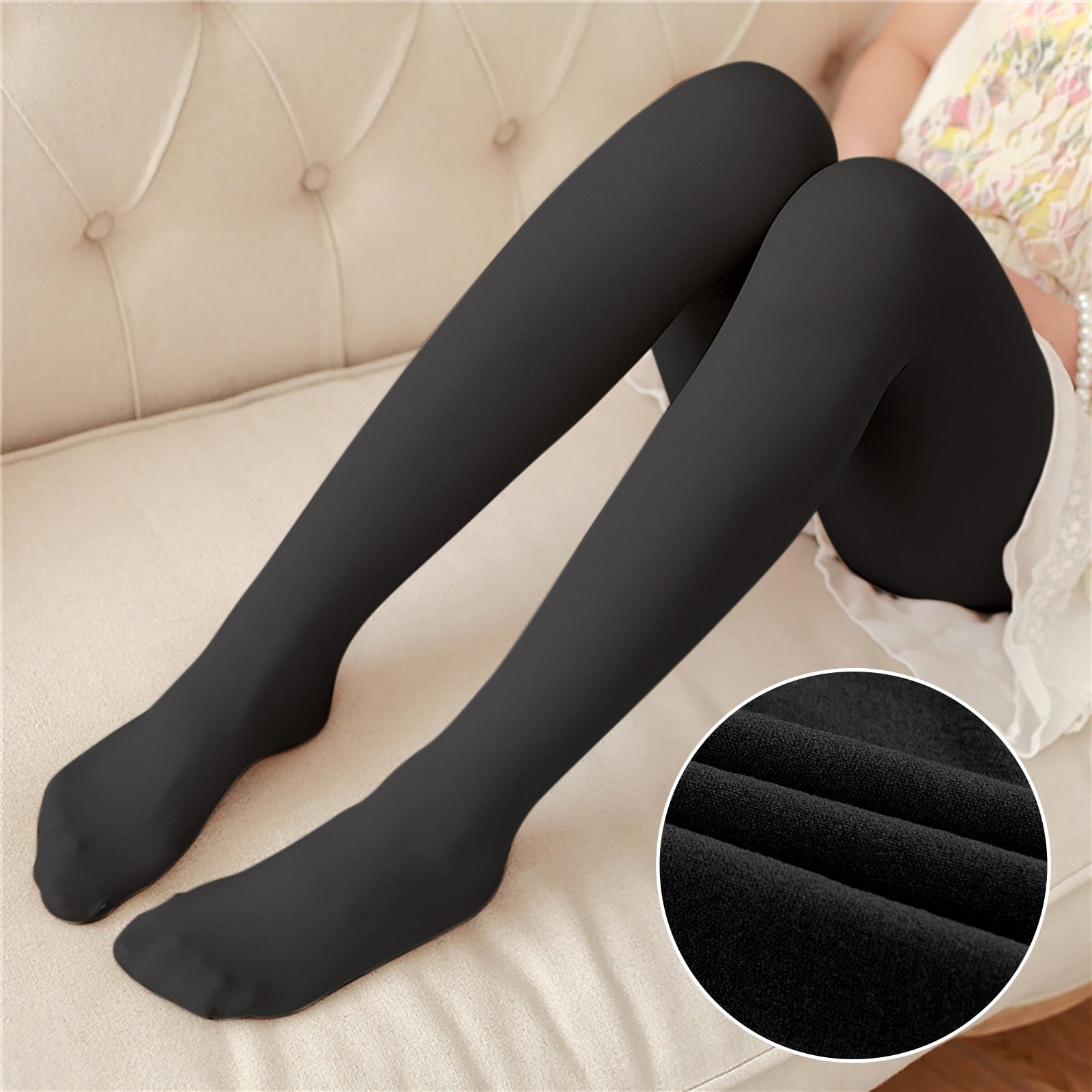 Winter Leggings Velvet Warm Tights High Elastic Thicken Female Luster Pants Black Skinny Pants For Women Leggins