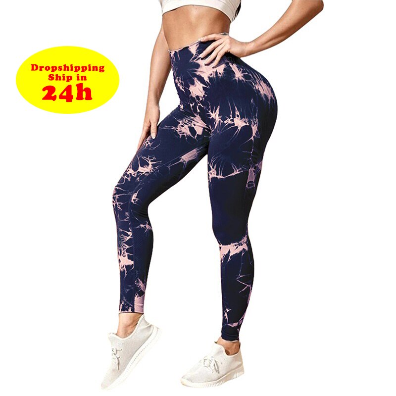 Tie Dye Scrunch Butt Leggings