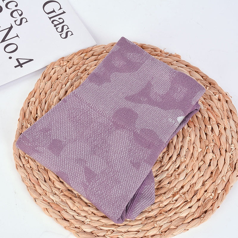 Seamless Camouflage Leggings High Waisted Women Sports Leggings Camo Fitness Yoga Pants Girl Sport Leggings