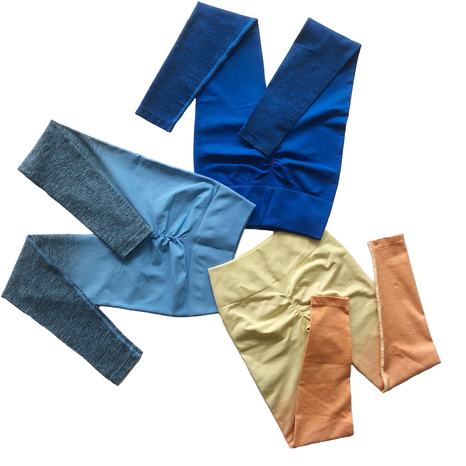 New Ombre Amplify Legging Scrunch Seamless Leggings Workout Gym Tights Super Stretchy Yoga Pants  Push Up Booty Leggings