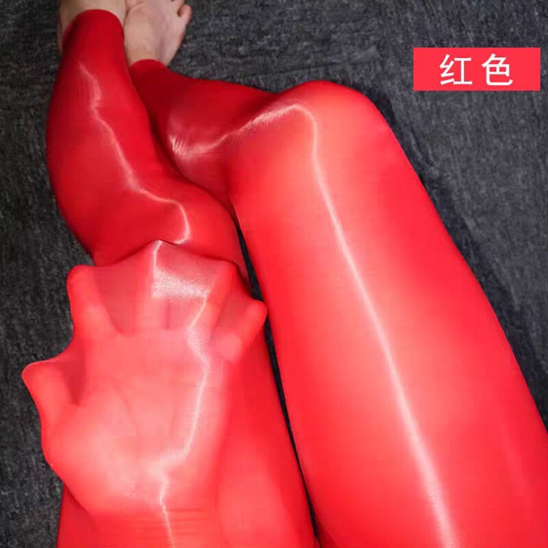 2022 Thin Glossy Shiny Leggings Sexy Disco Stockings Glitter Women  See Through Party Club Stockings