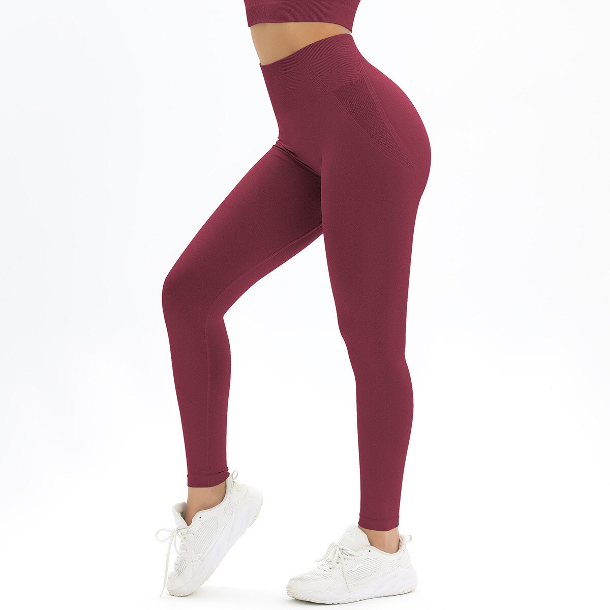 Women Gym Leggings Yoga Seamless Pants Sports Clothes Stretchy High Waist Athletic Exercise Fitness Leggings Activewear Pants