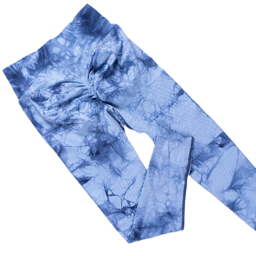 BUTT LIFT Workout Scrunch Bum Leggings Marble Women  Seamless Tights Joga Pants Sports Wear Fitness Gym Ruched Booty