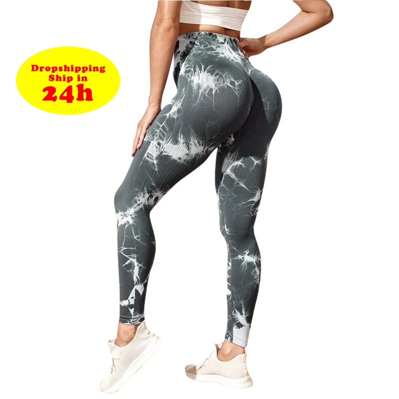 Tie Dye Scrunch Butt Leggings