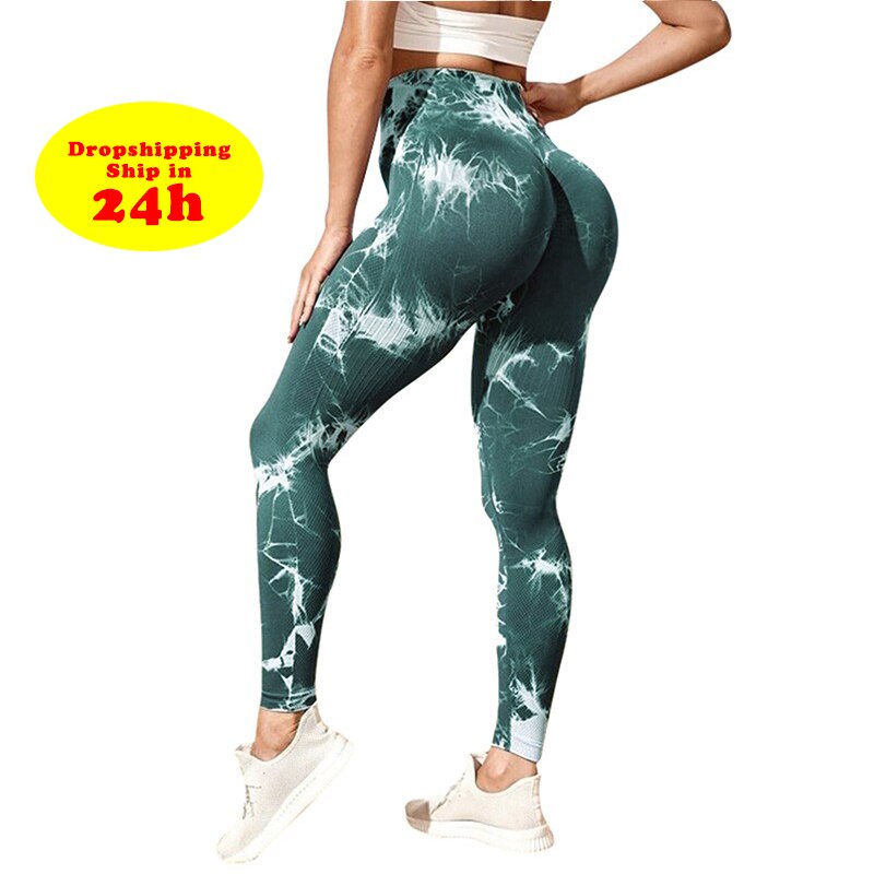 Tie Dye Scrunch Butt Leggings