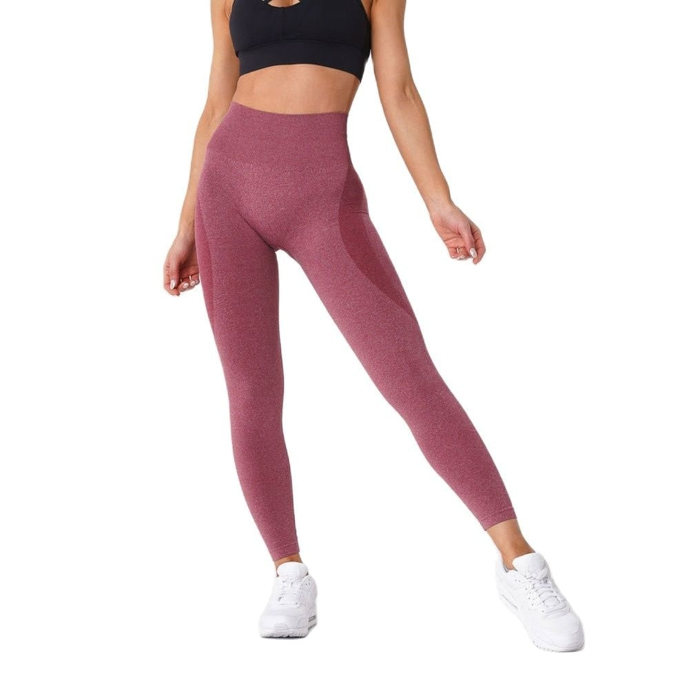 seamless high waist tights yoga pants fitness pants hip lifting Leggings  fishing pants quick drying pants sports tights